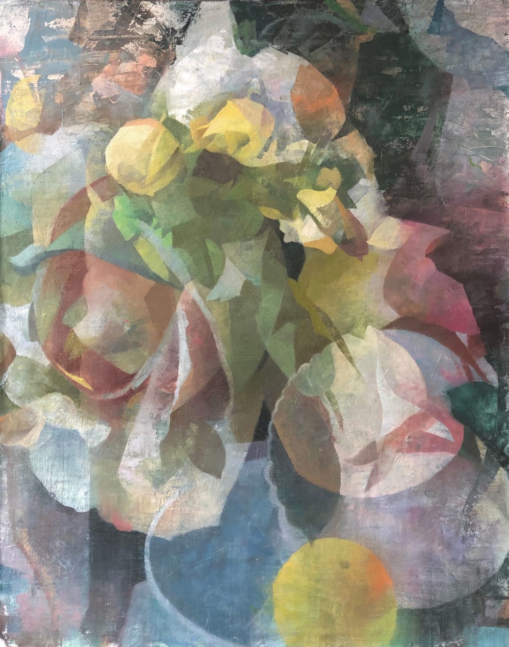 Osnat Oliva, Still life with a rose, 2023