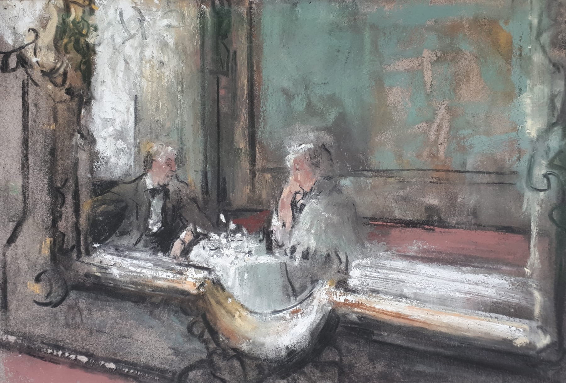 Onno Boerwinkel, Caffe Florian - Reflecties, 2019