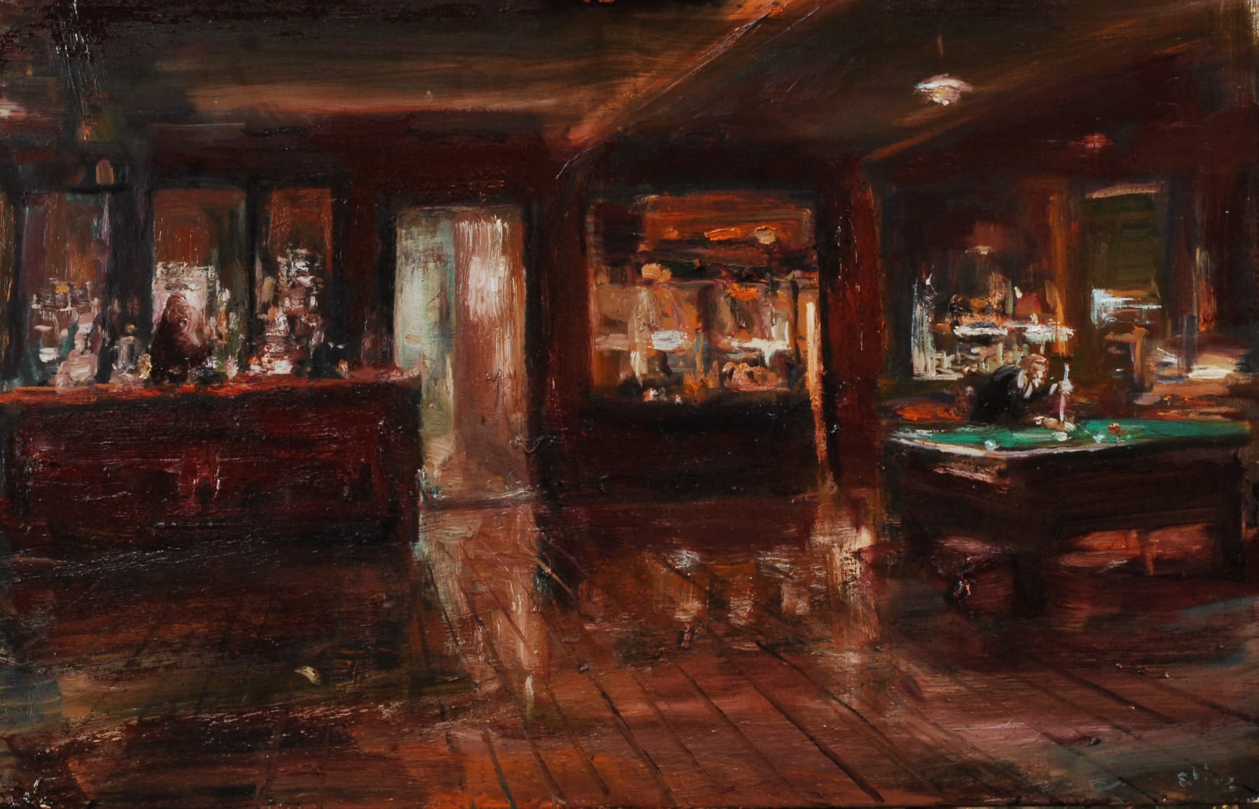 Douwe Elias, Café billiard, 2022