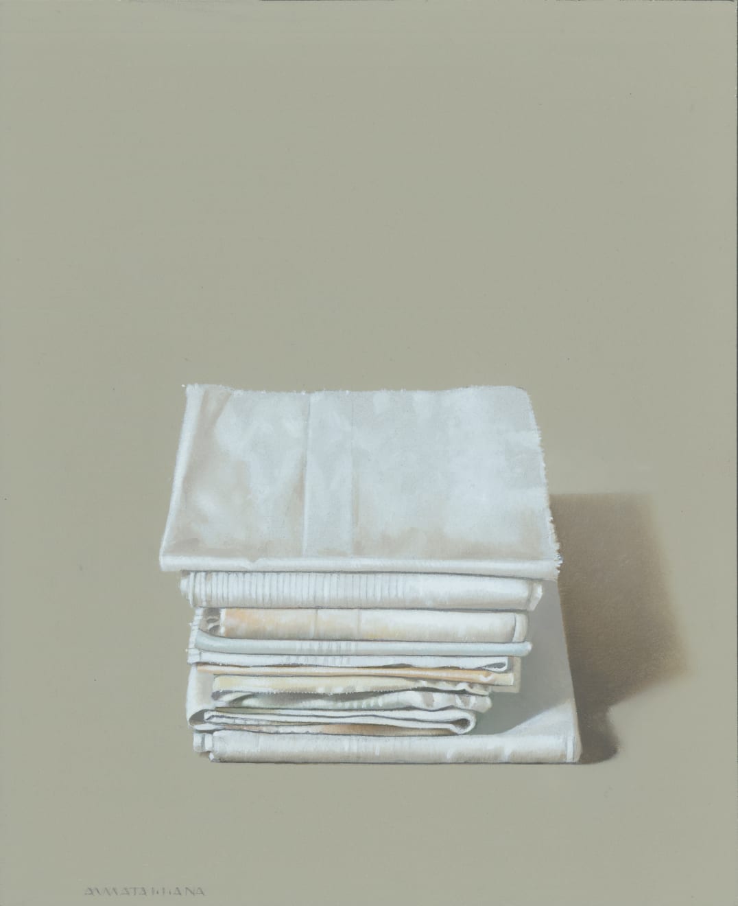 Antonio Matallana, Pile de linge, 2022
