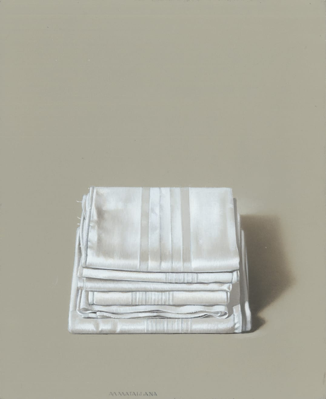 Antonio Matallana, Linge plié, 2022