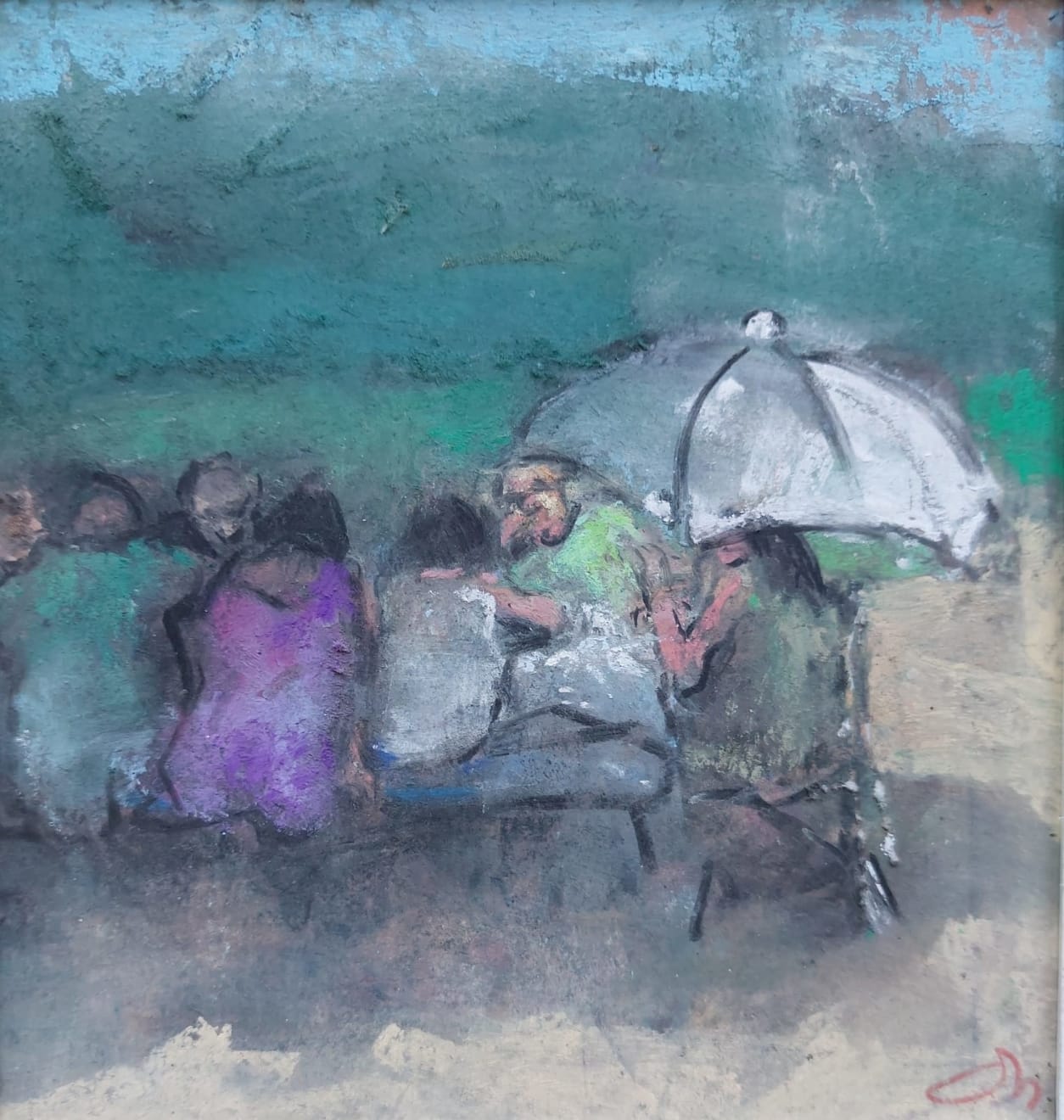 Onno Boerwinkel, A tavola in campagna, 2020