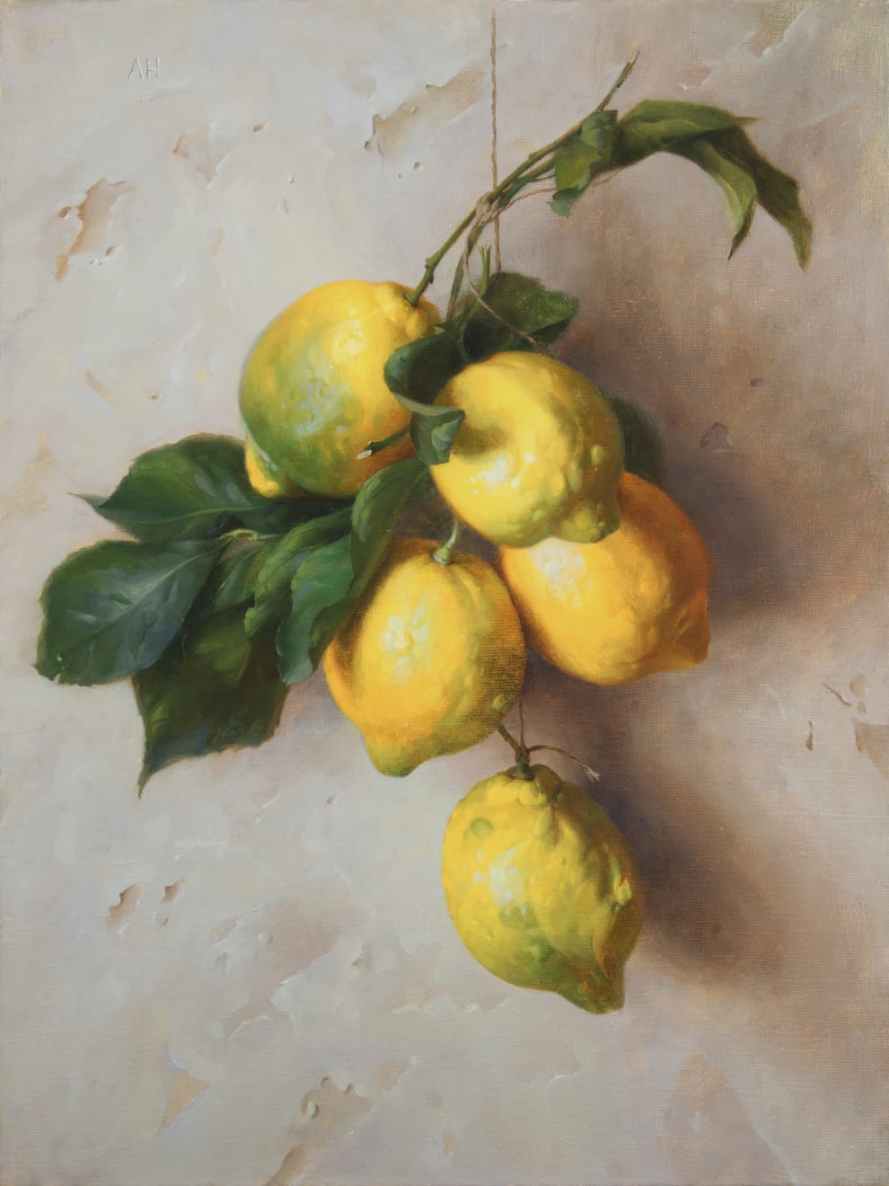 Anhelina Holembivska, Lemon branch, 2021
