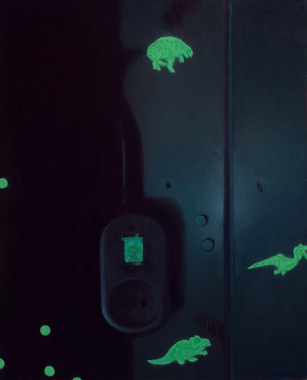 Stijn Rietman, Youth Bedroom Fragment (Diptych), 2022