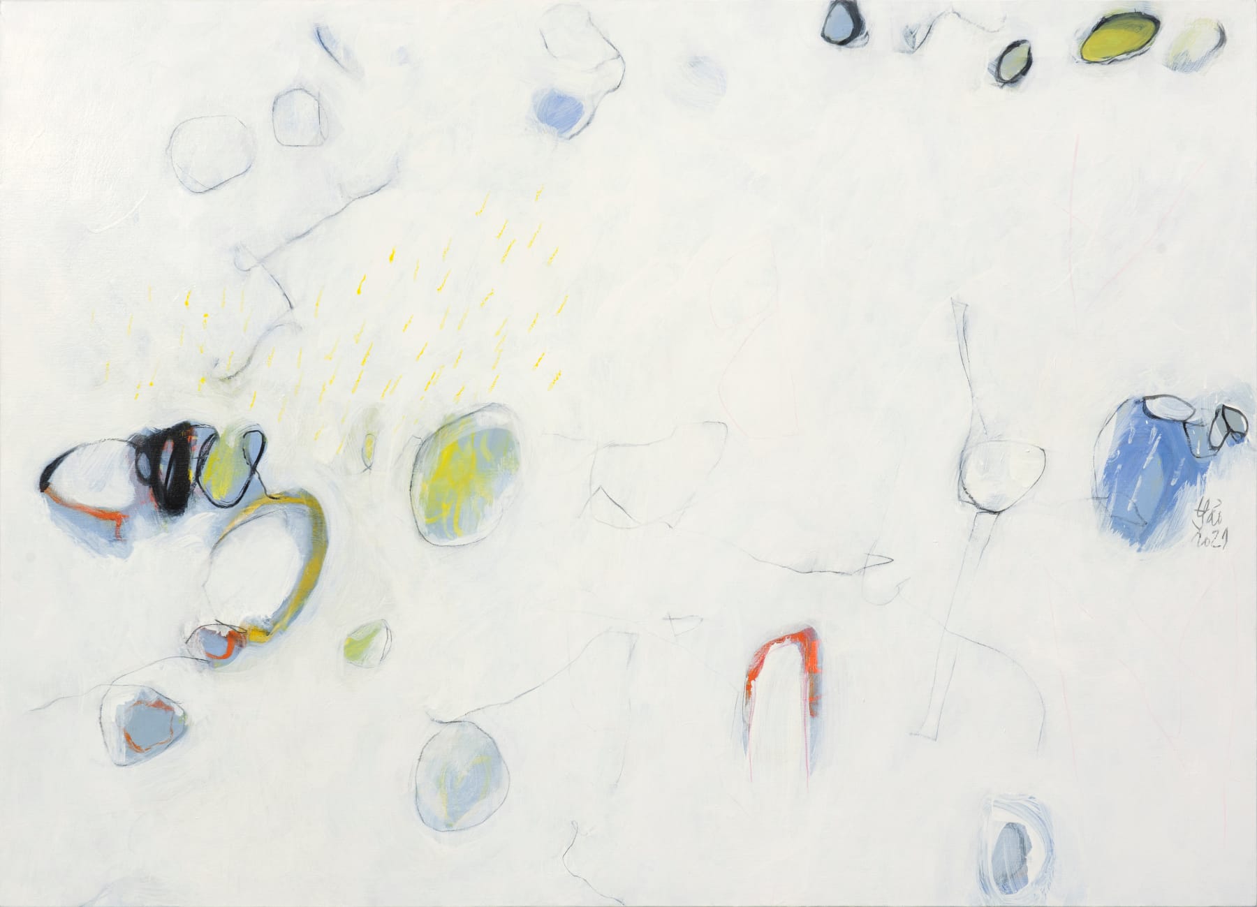 Tran Van Thao, breeze on the river #17, 2021