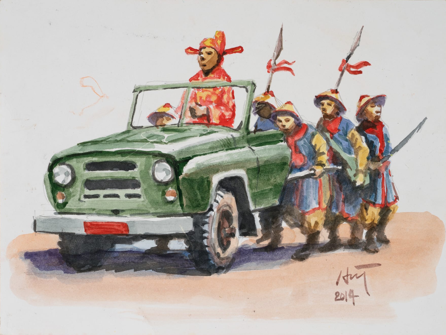 Nguyen Manh Hung, Patrol, 2014