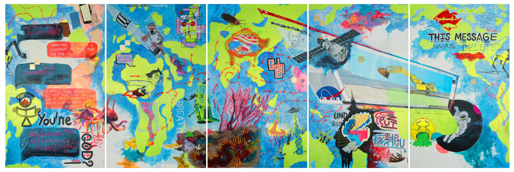 Tuan Andrew Nguyen, Mindmap of Mayhem, 2021