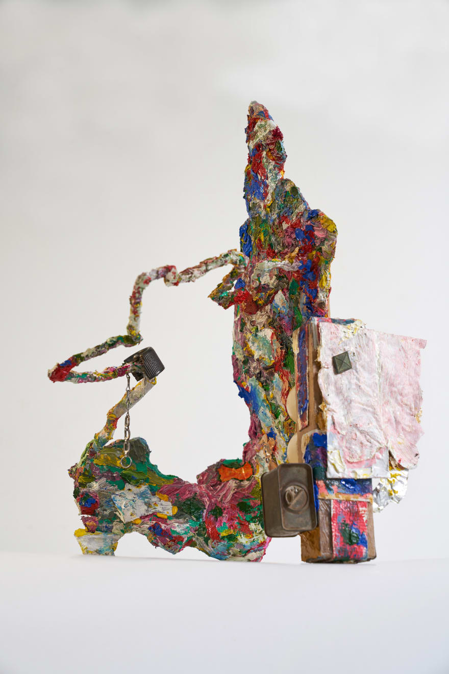 Hoang Duong Cam, Monument of the leftover paints and leftovers from the war, 2018