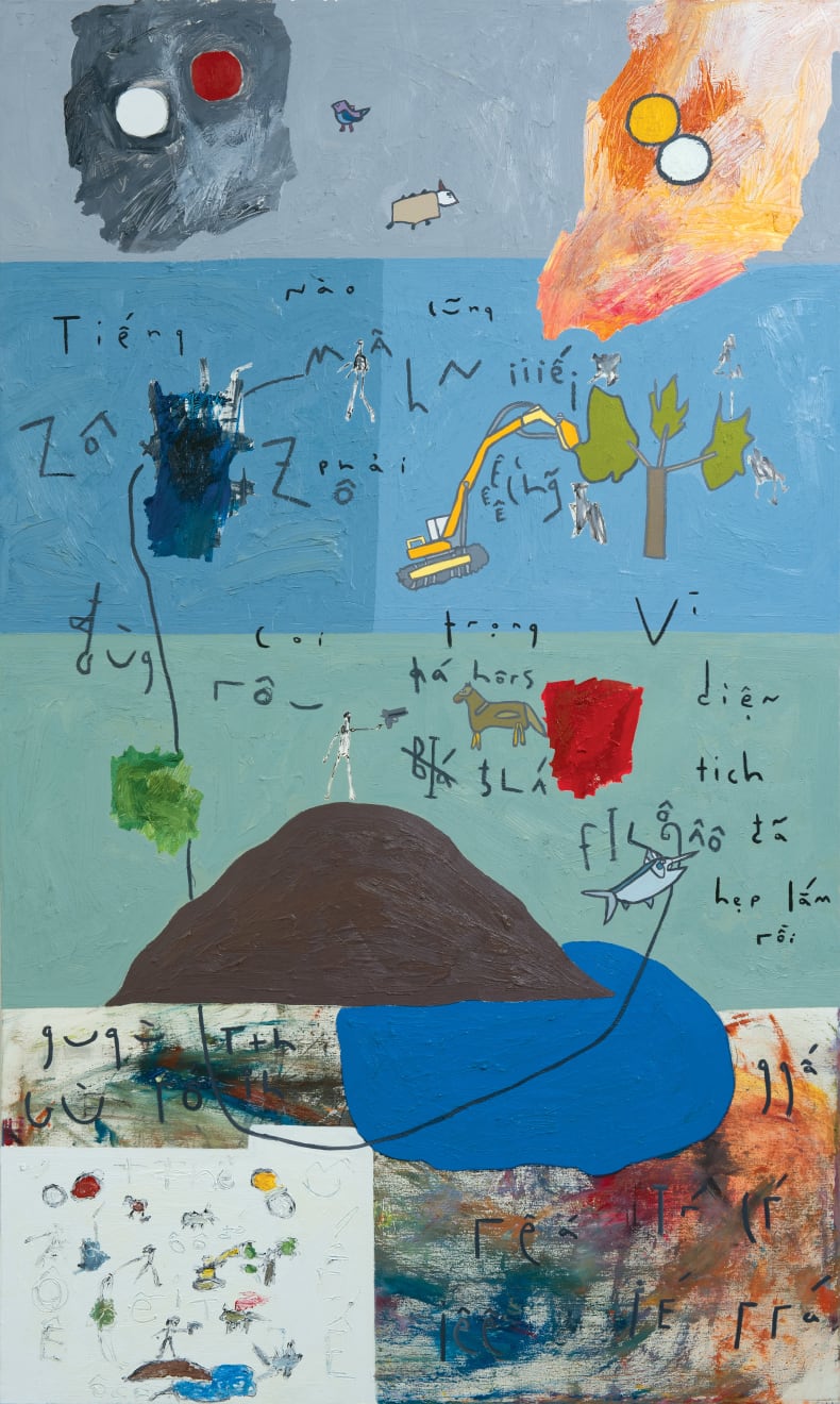 Will Thurman, Hearing the chatter, finding a sound. To TH, 2020