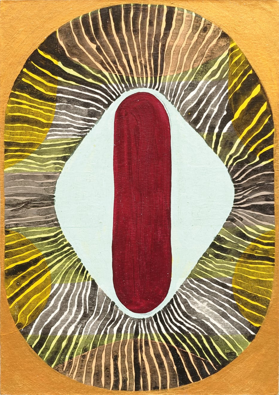 Maja Hürst (TIKA), OVAL ABSTRAKT 08, 2018