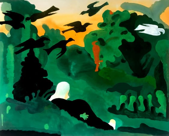 Gosia Machon, Wiese, 2021