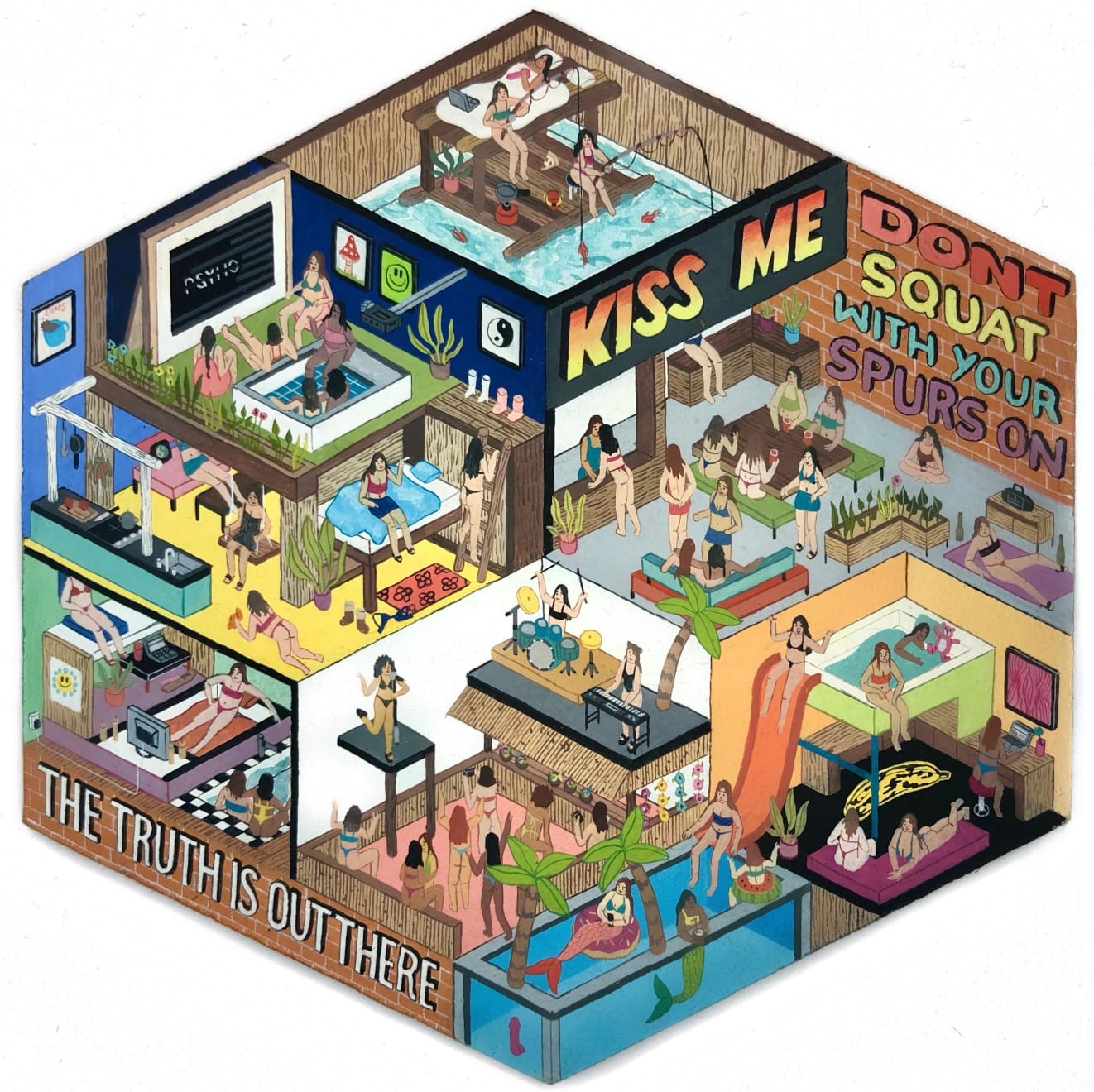 Paola Ciarska, My Parallel Universe - Puzzle Series, 2022