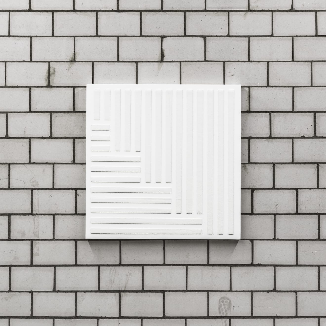 Peter Baracchi, ORNAMENTAL WHITEOUT 9, 2019