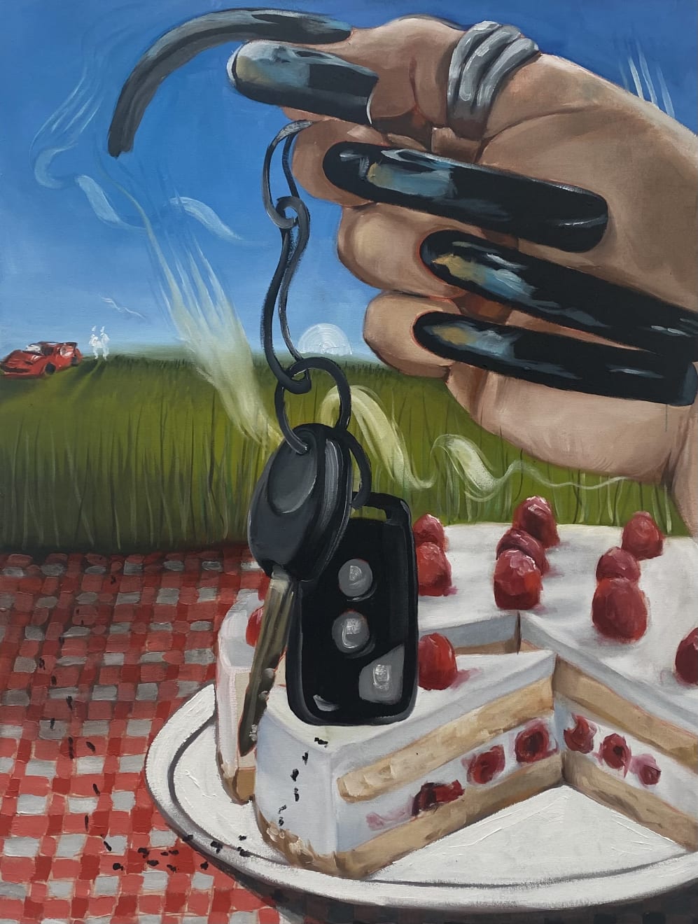 Jill Winnie Moser, Backyard Princess, 2021