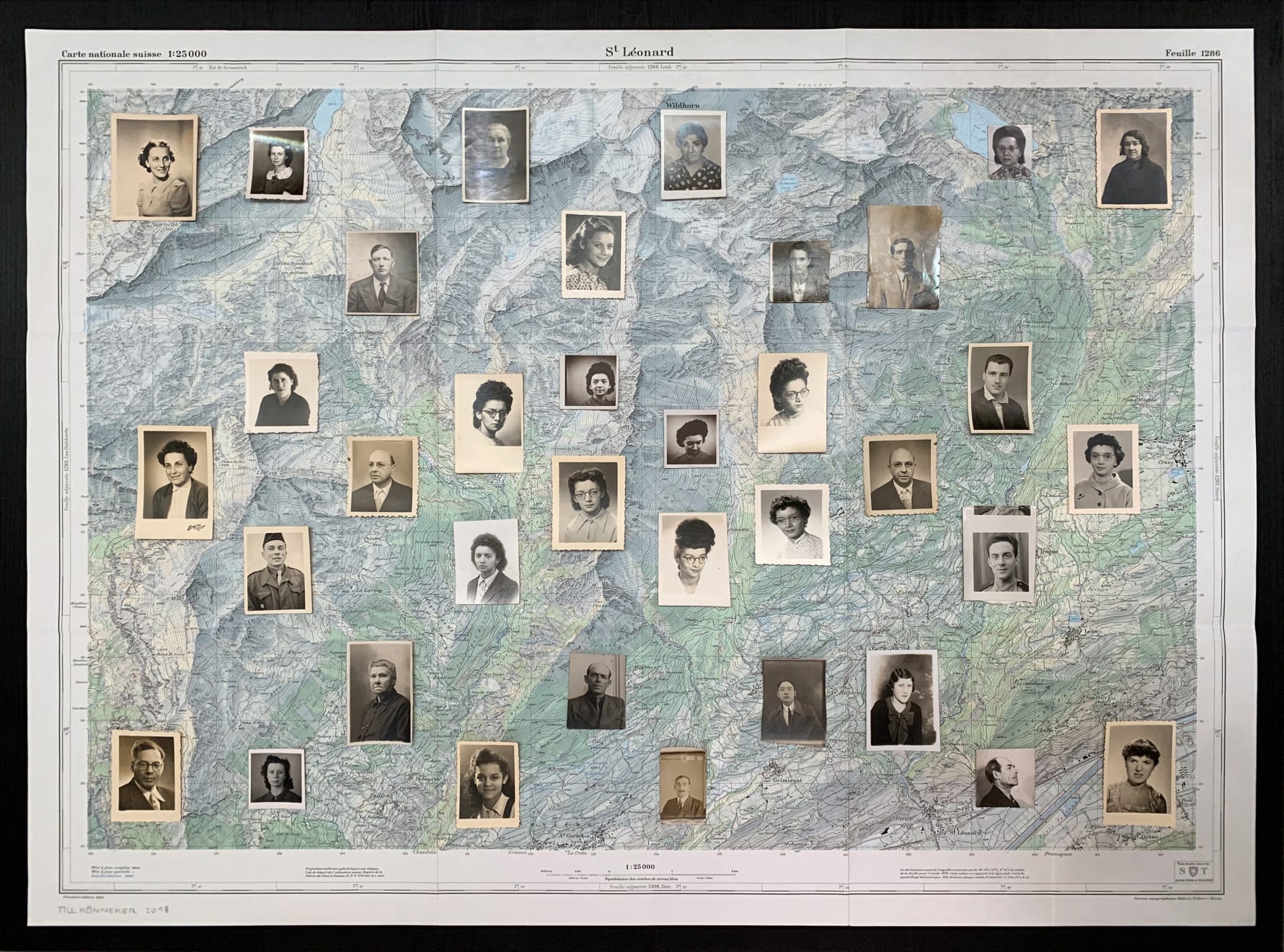 Till Könneker, you are here: "St. Léonard", 2019