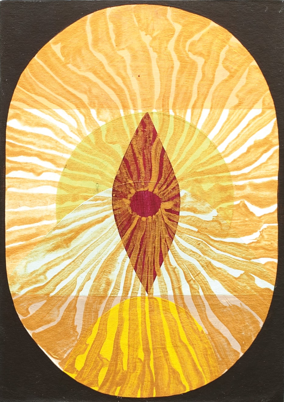 Maja Hürst (TIKA), OVAL ABSTRAKT 13, 2018