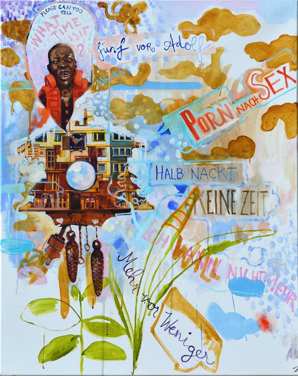 Serge Nyfeler, What time is it?, 2016