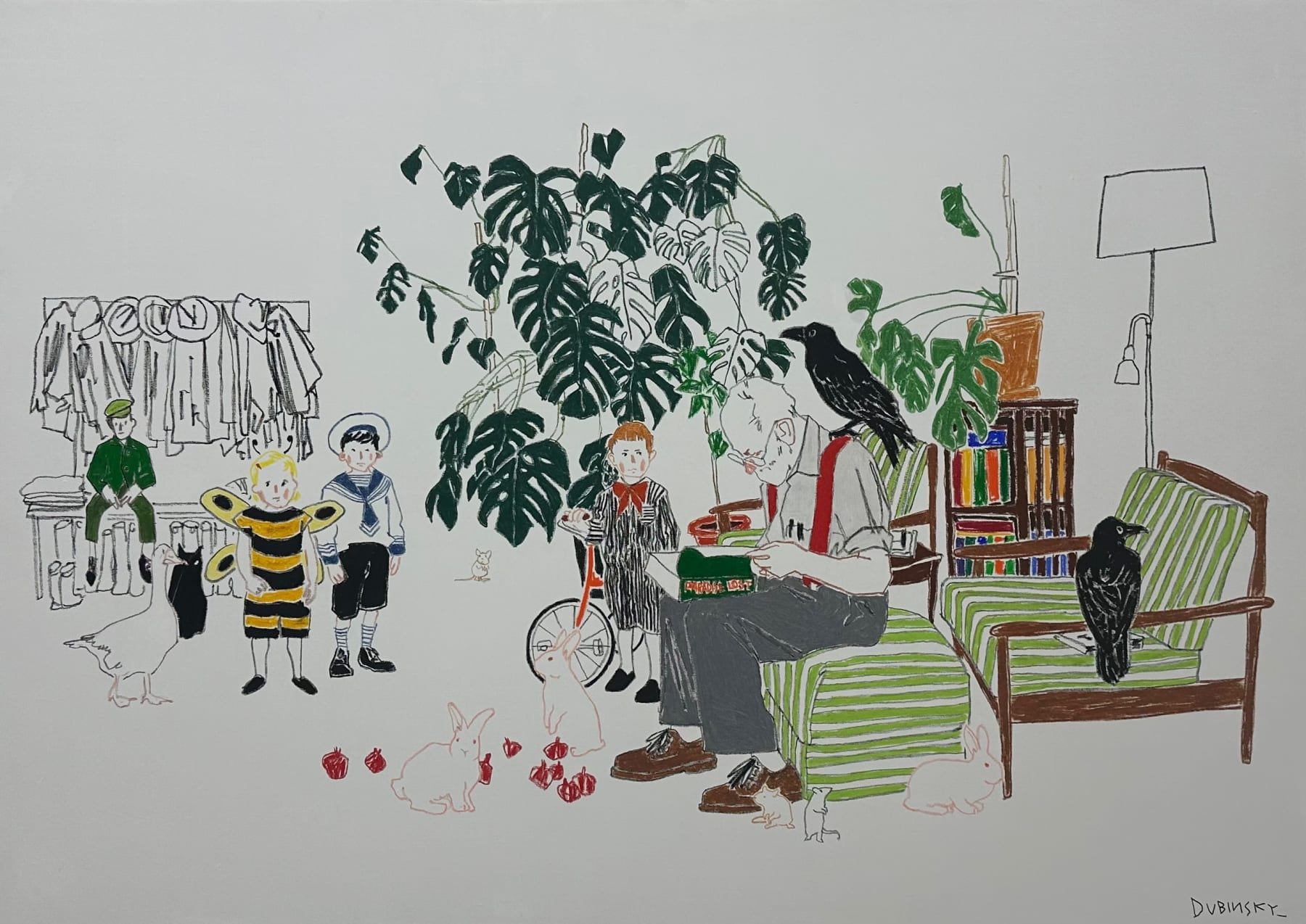 Aleksey Dubinsky, Old Book, 2024