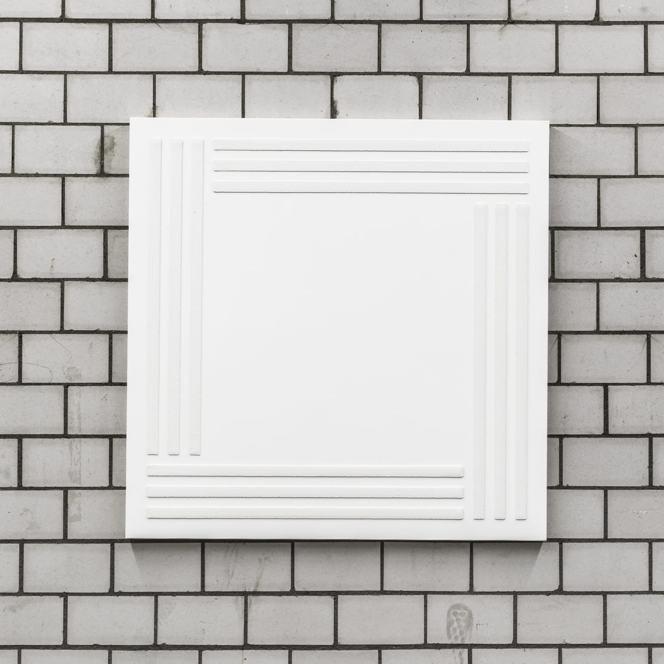 Peter Baracchi, ORNAMENTAL WHITEOUT 8, 2019