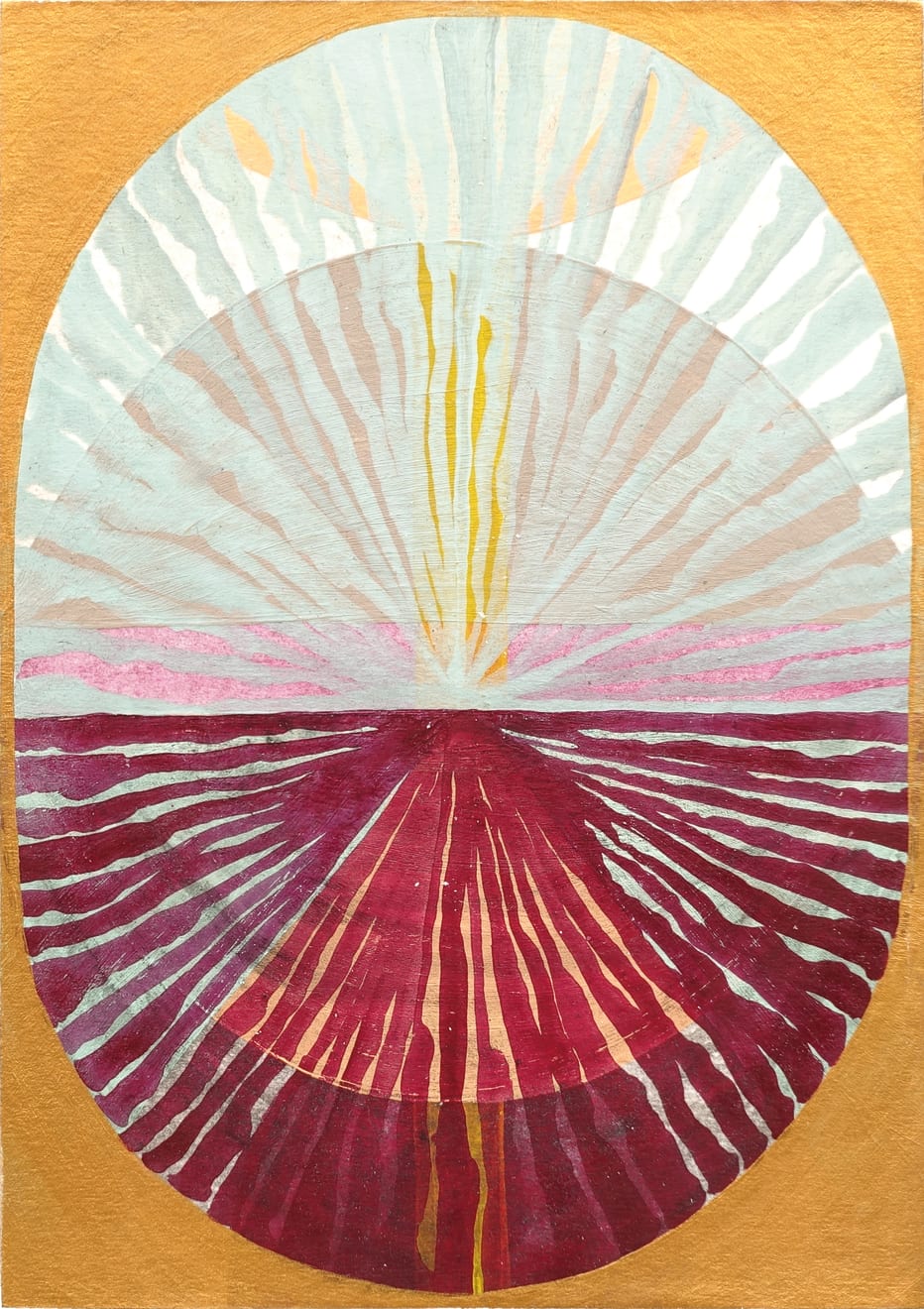 Maja Hürst (TIKA), OVAL ABSTRAKT 07, 2018