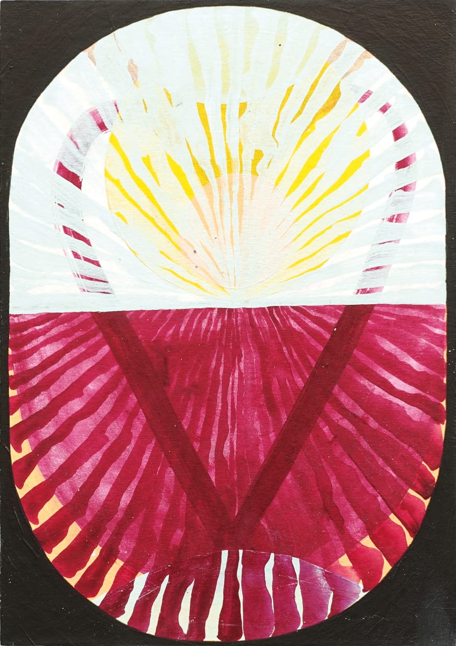 Maja Hürst (TIKA), OVAL ABSTRAKT 12, 2018