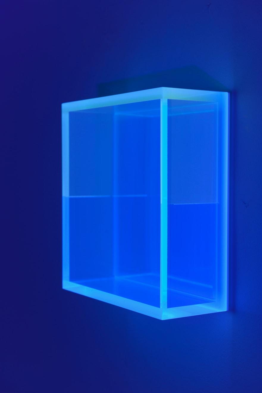 Regine Schumann, colormirror rainbow blue neuschwanstein, 2022