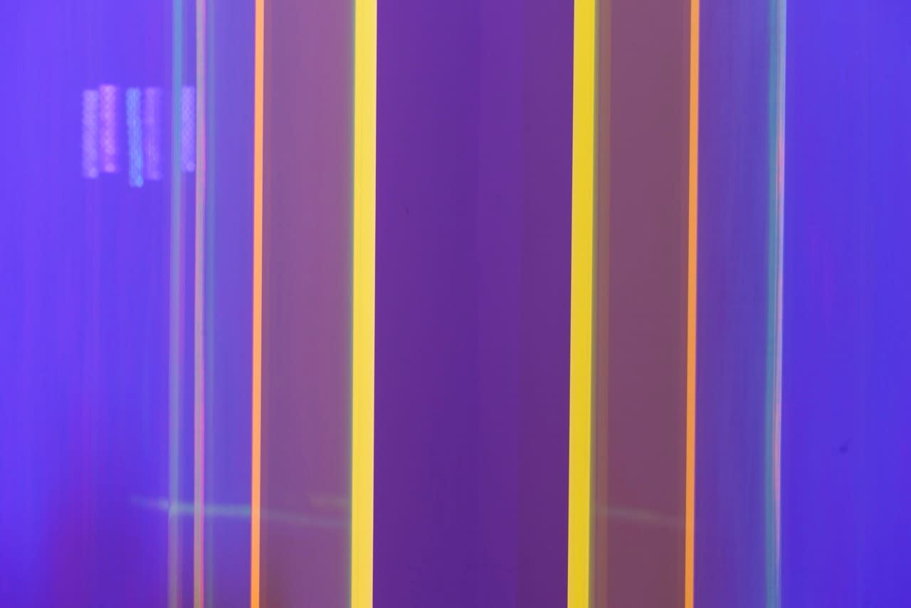 Regine Schumann, colormirror rainbow pink berlin, 2 parts, 2025