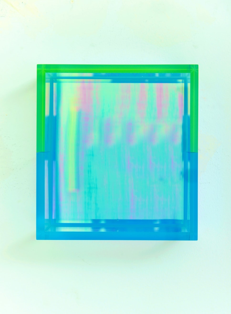 Regine Schumann, colormirror rainbow blue neuschwanstein, 2022