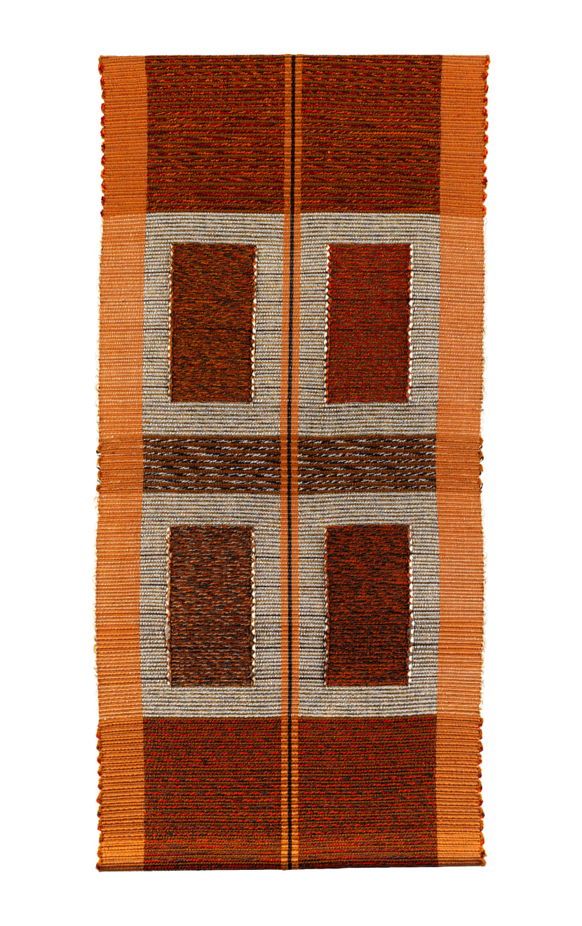 Marie Gnanaraj, Woven Visage Series III, 2025