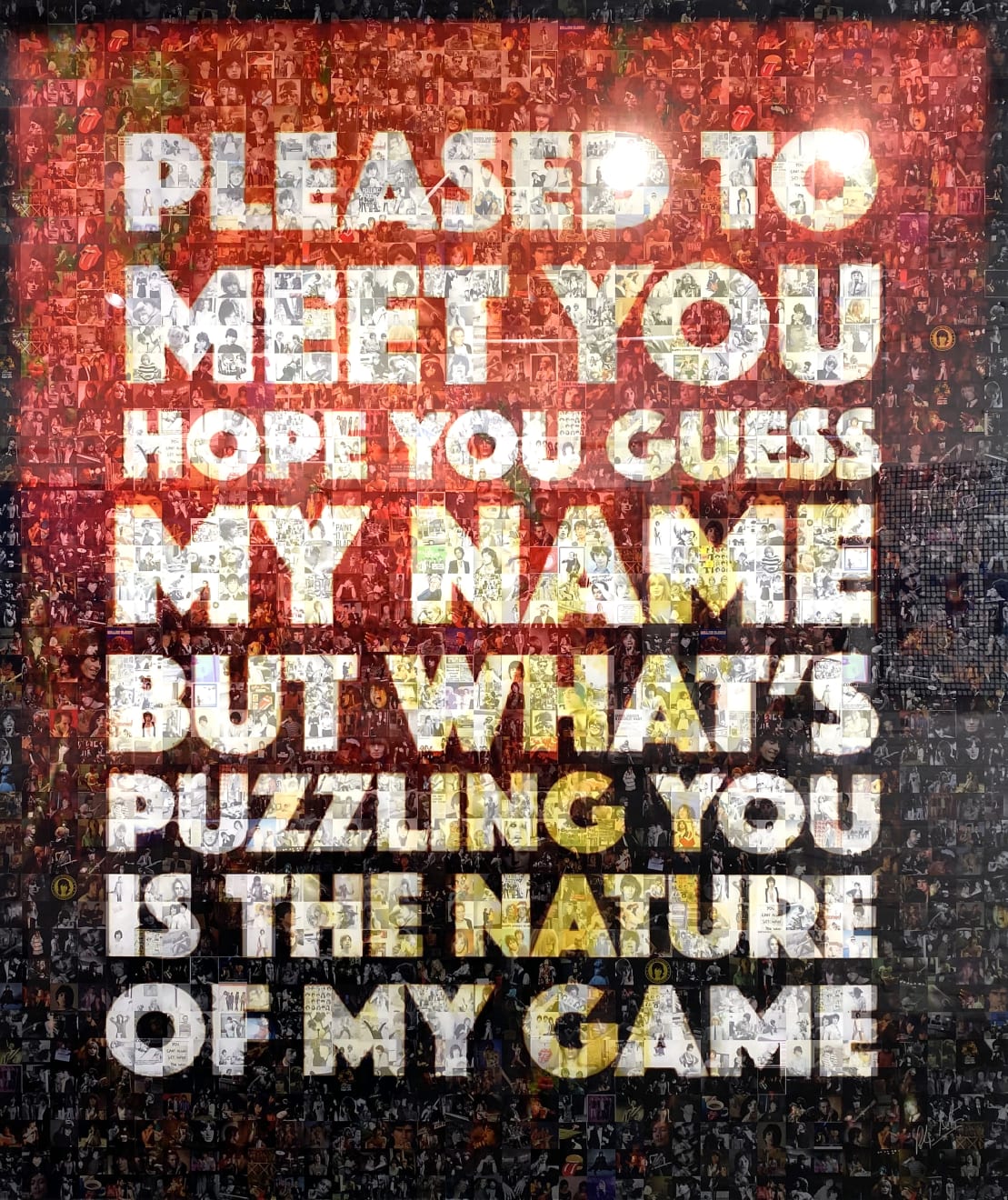 Robin Austin, The Rolling Stones "Nature of Your Game"
