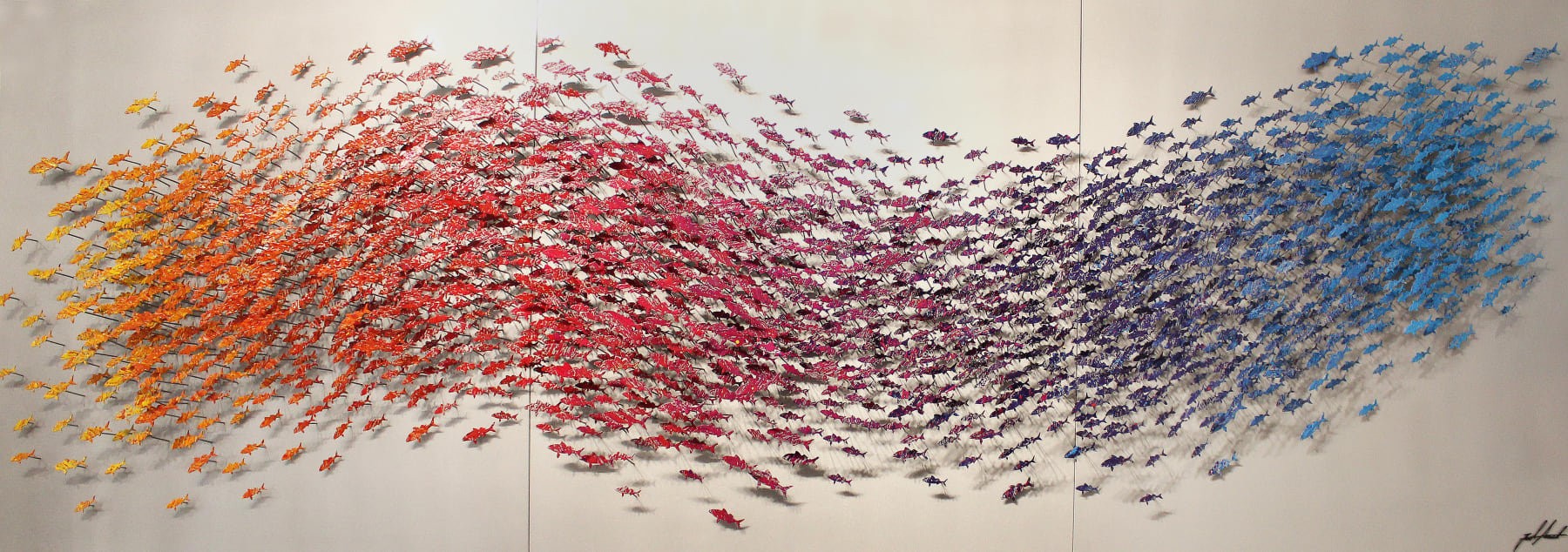 Joel Amit, School of Colors - Fish