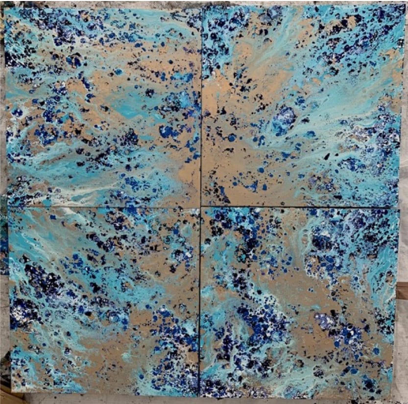 Victoria Kovalenchikova, Infinity-IV (Quadriptych)