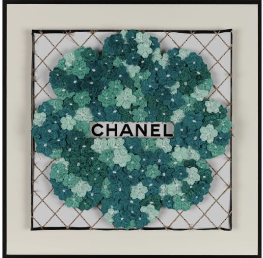 Stephen Wilson, Chanel Flower Flower (Teal)