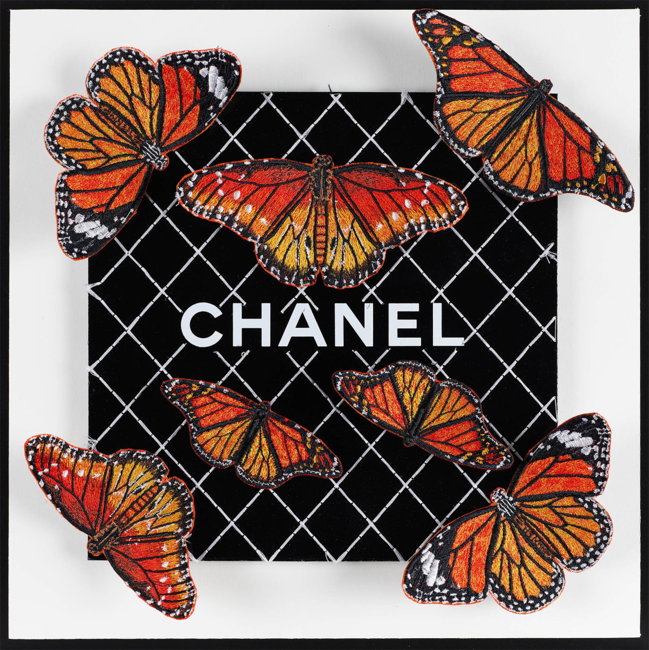 Chanel Orange Flutter