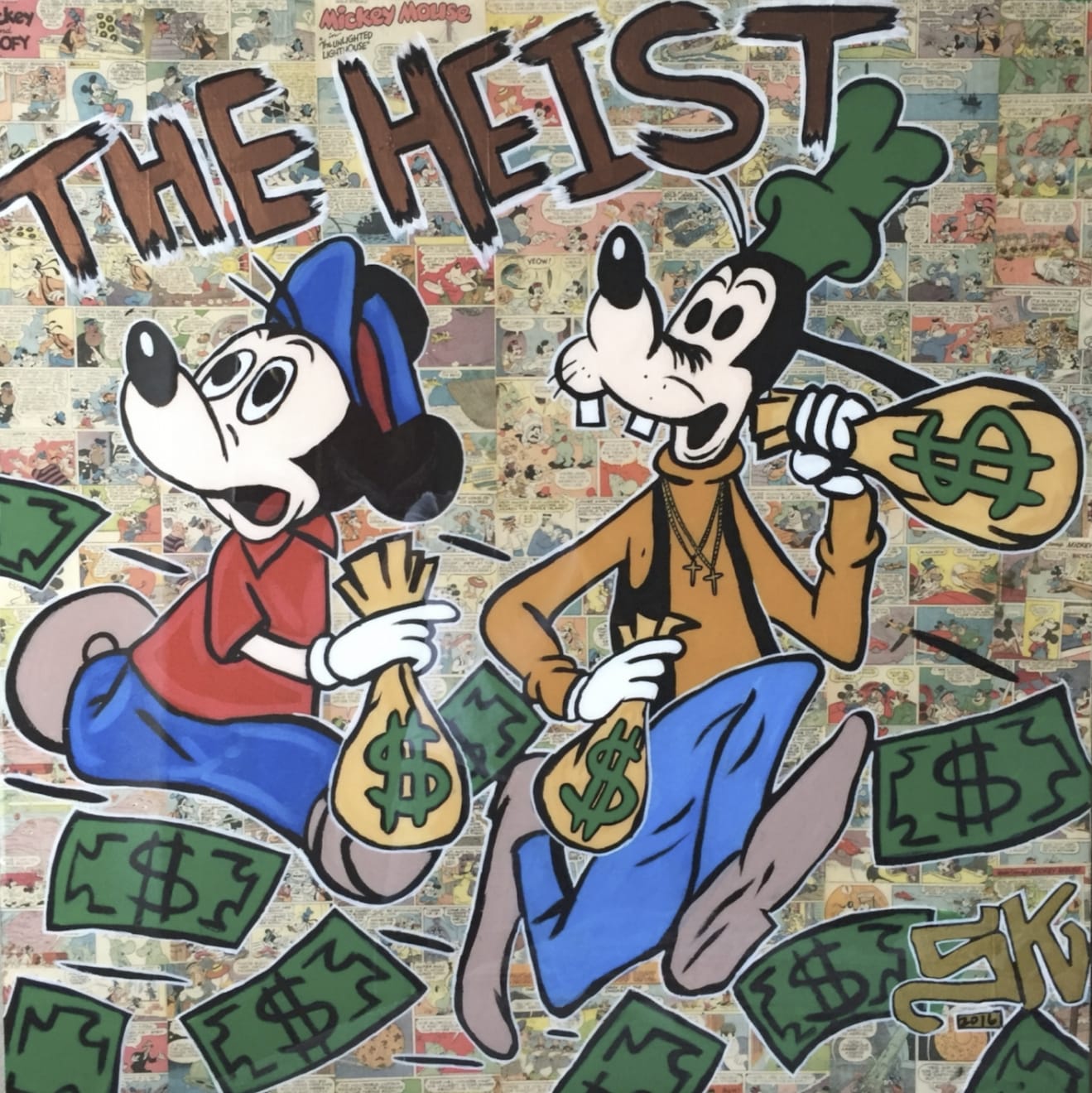 Sean Keith, The Heist