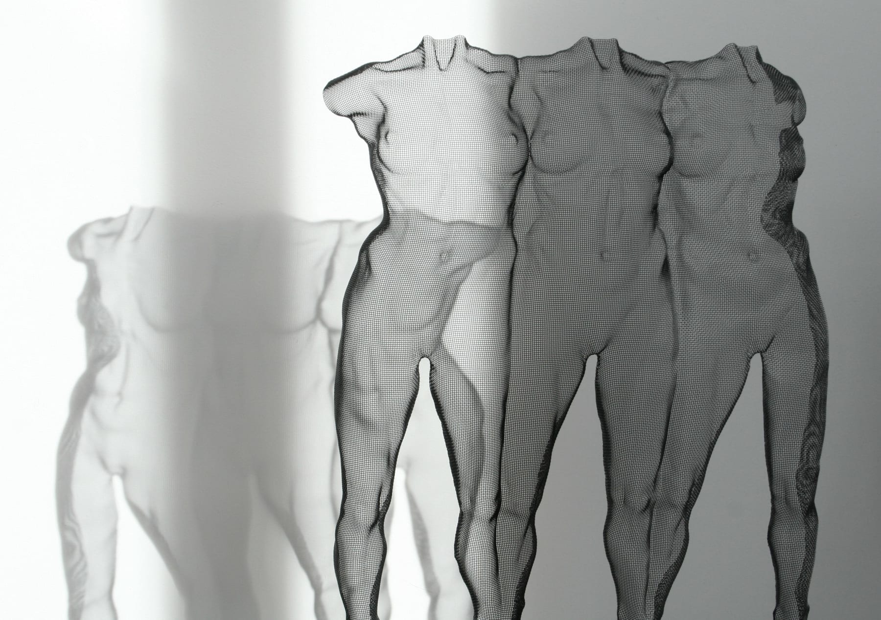 David Begbie, THRIEZE (female) w/ pedestal, 2021