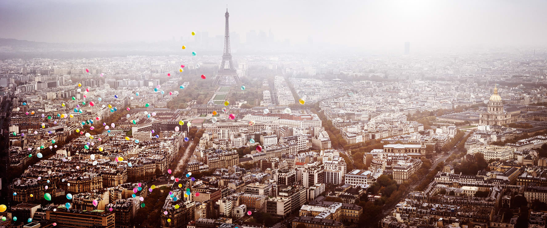 Balloons Over Paris