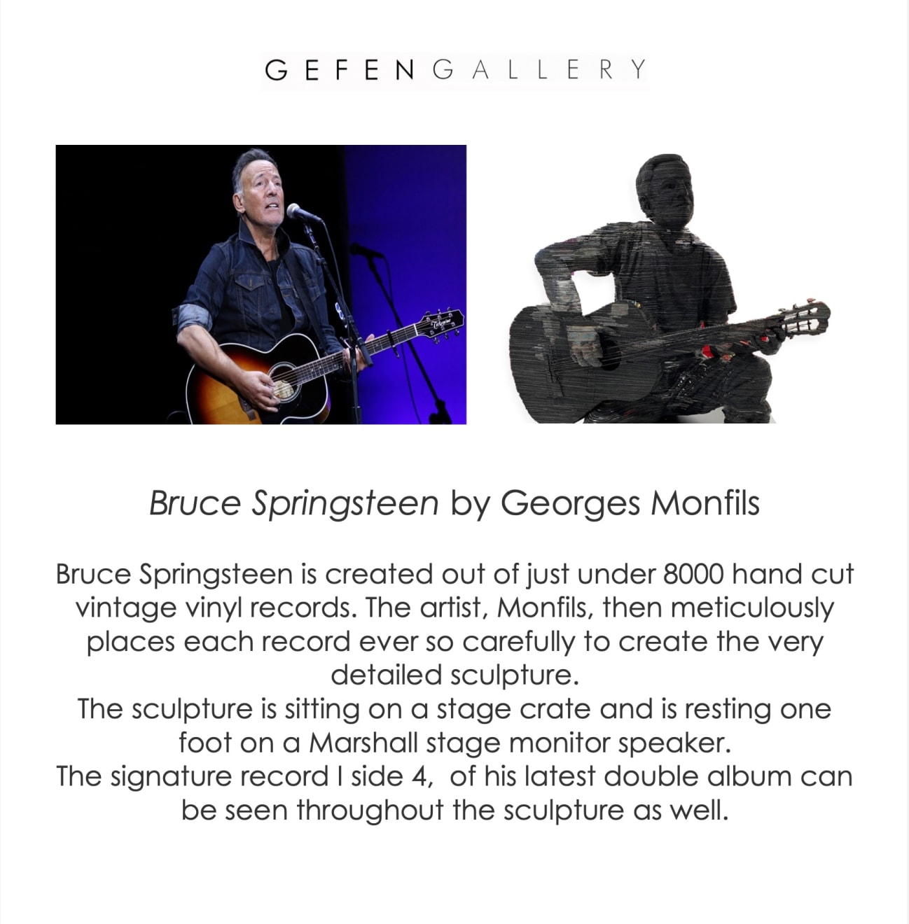 Georges Monfils, Bruce Springsteen