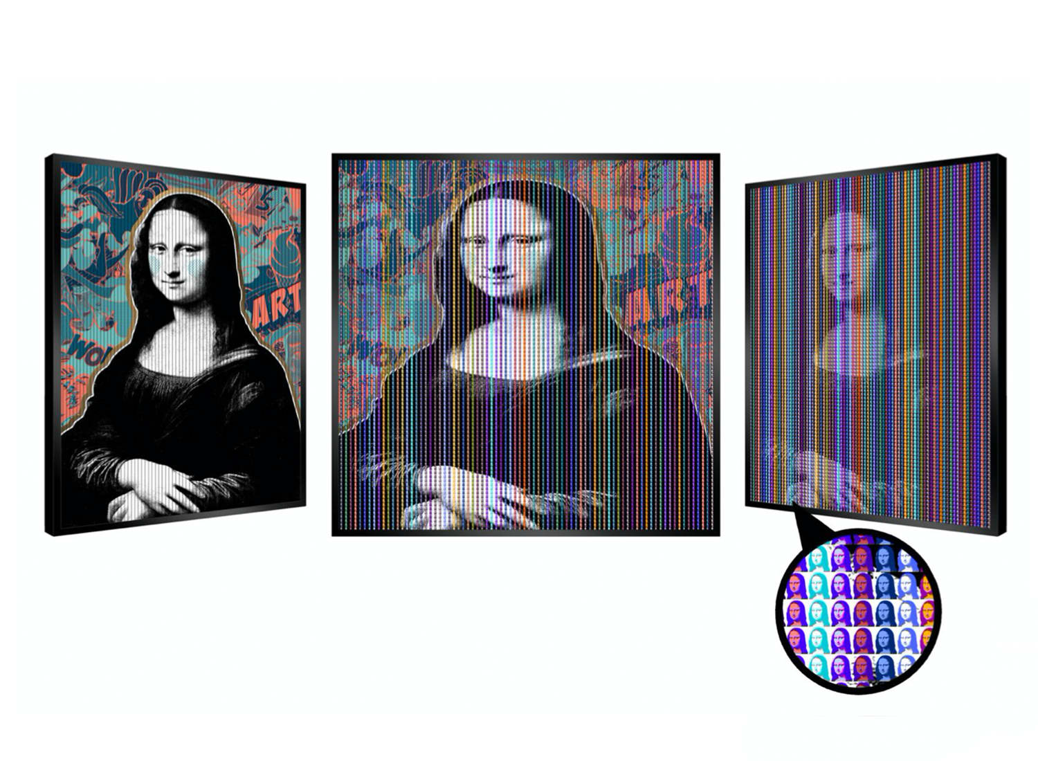 Patrick Rubinstein, Blushing Mona, 2020