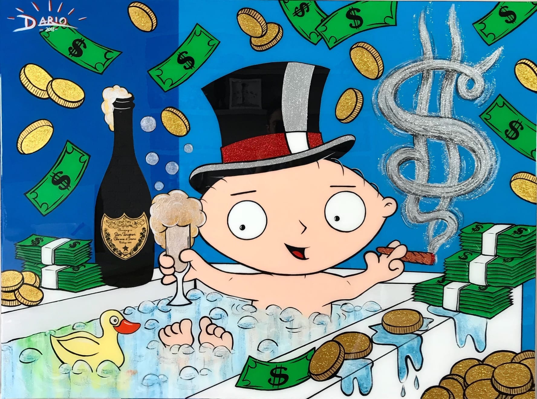 Dario Del Toro, Monday [Bathtub]