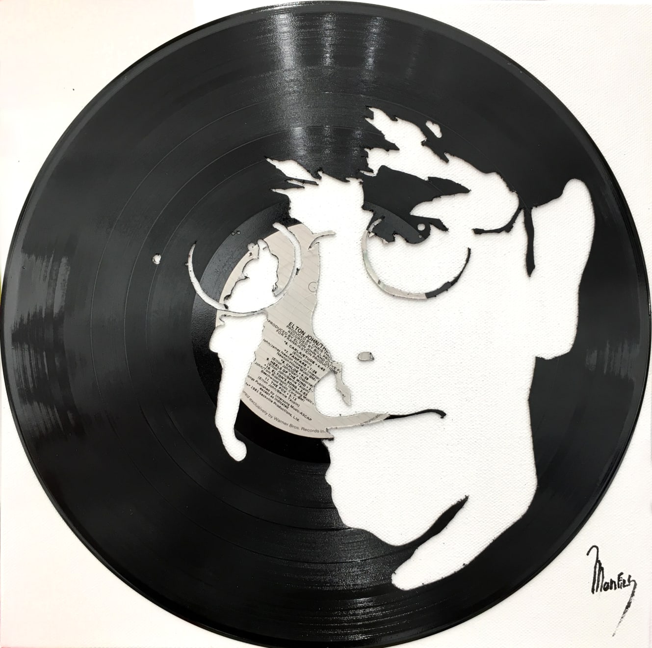 Georges Monfils Elton John Gefen Fine Art