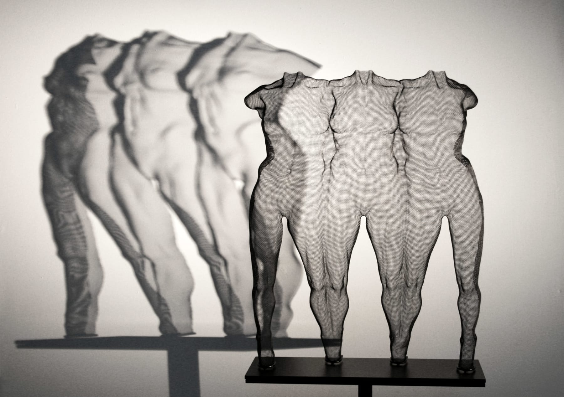 David Begbie, THRIEZE (female) w/ pedestal, 2021