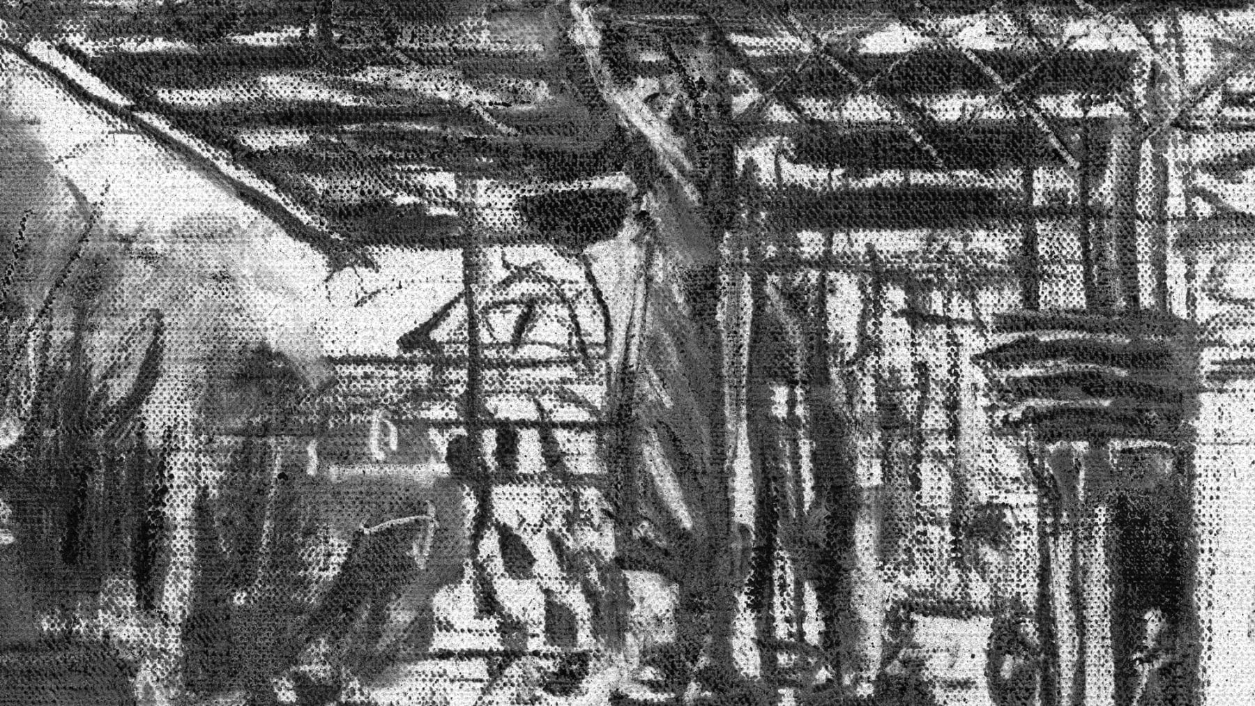 Gerard-Byrne_The-Bicentennial-Grand-Dame-of-Dublin-Shelbourne-Hotel-irish-modern-impressionist-art-gallery-dublin-ireland-drawing-detail