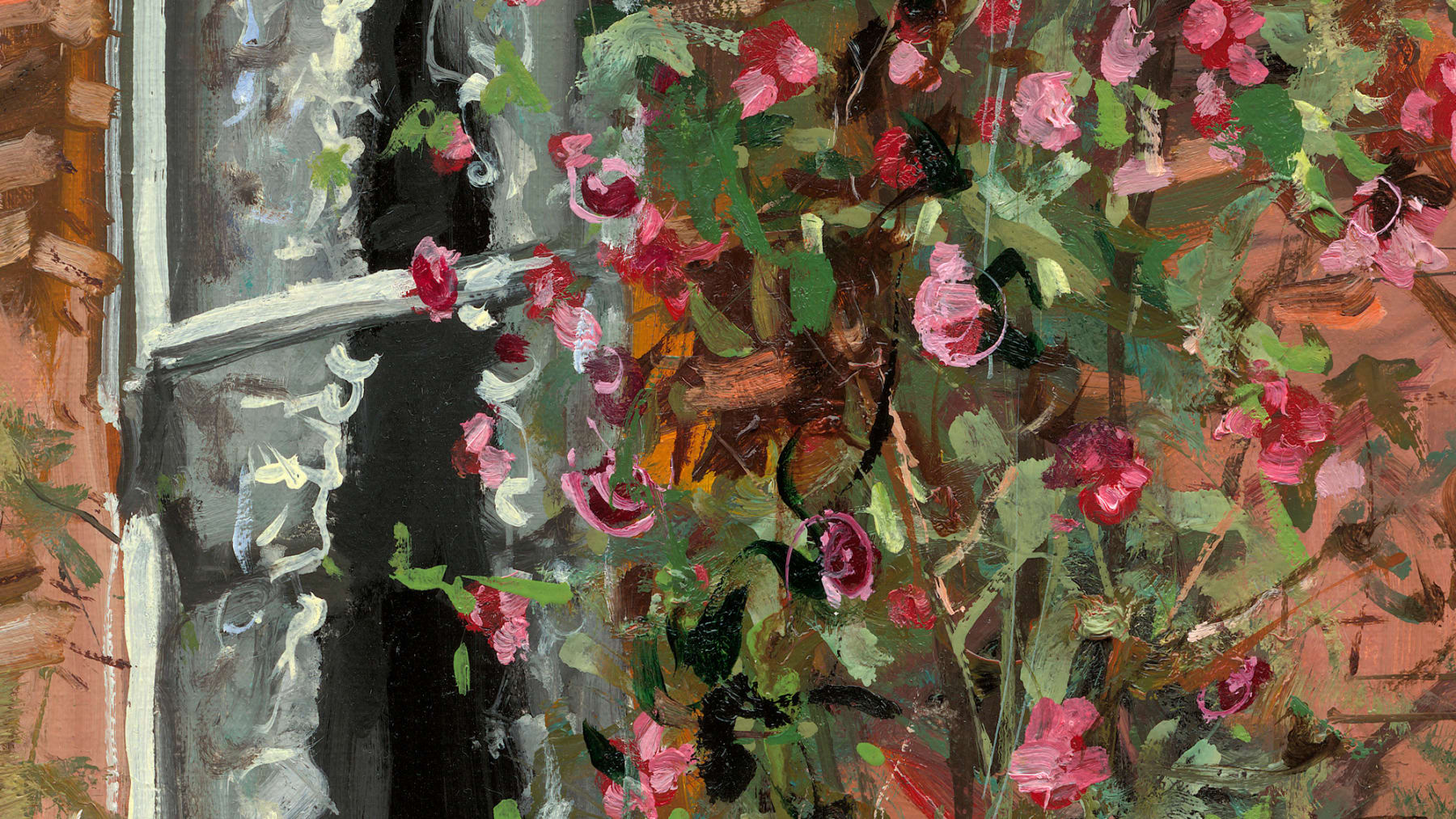 Gerard_Byrne_Serene_Setting_modern_irish_impressionism_painting_detail