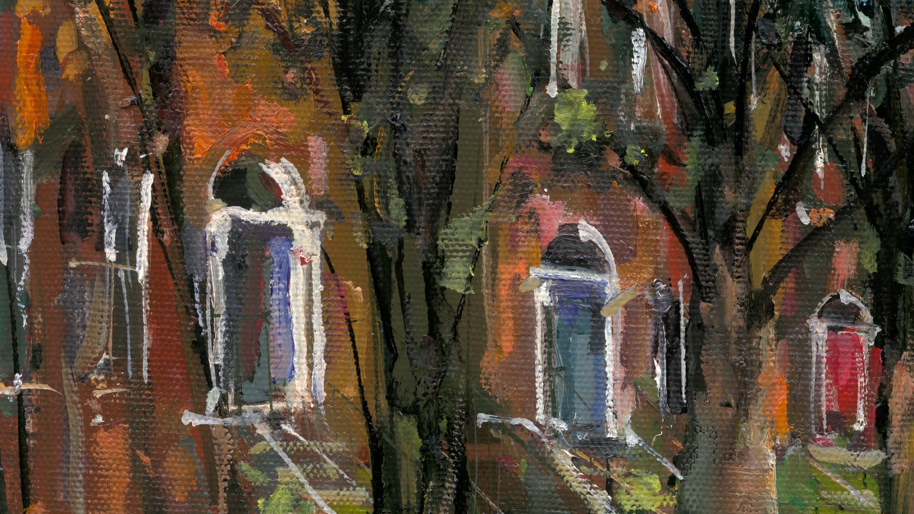 Gerard_Byrne_All_Stood_Still_painting_detail_modern_irish_impressionism_fine_art_gallery_Dublin_Ireland