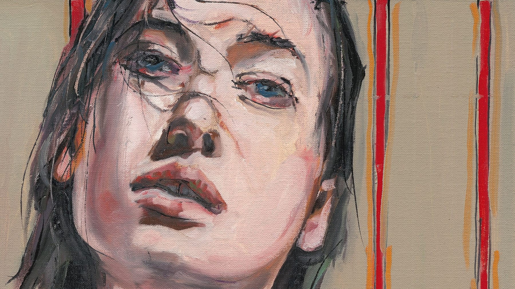 Gerard_Byrne_There_She_Goes_art_gallery_Dublin_painting_detail