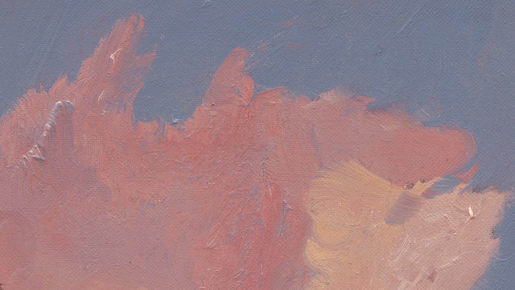 Gerard-Byrne_Sunset-at-Clifton-Terrace-Brighton-art-gallery-Dublin-Ireland-painting-detail