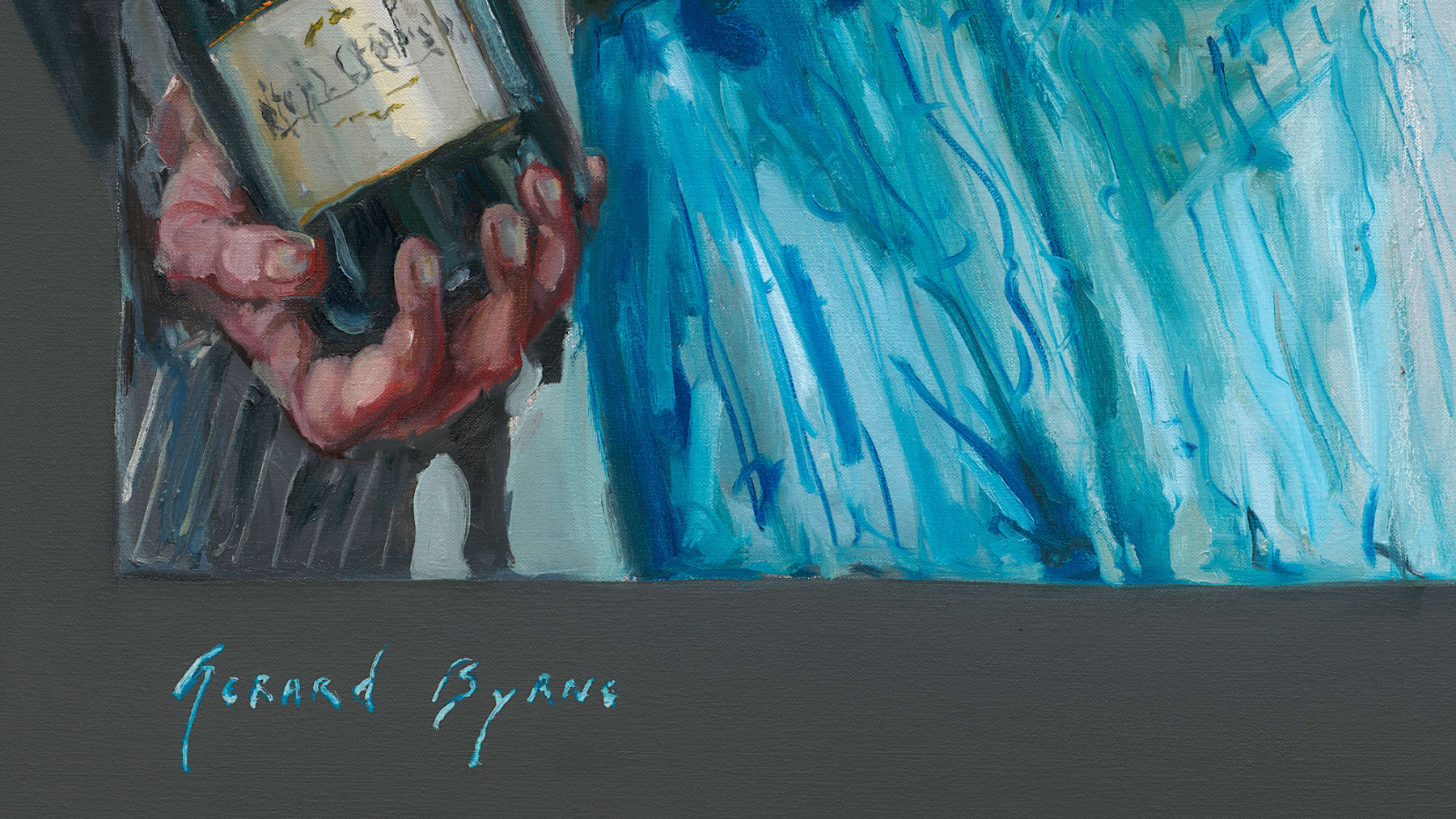Gerard_Byrne_The_Golden_Touch_contemporary_irish_art_painting_detail