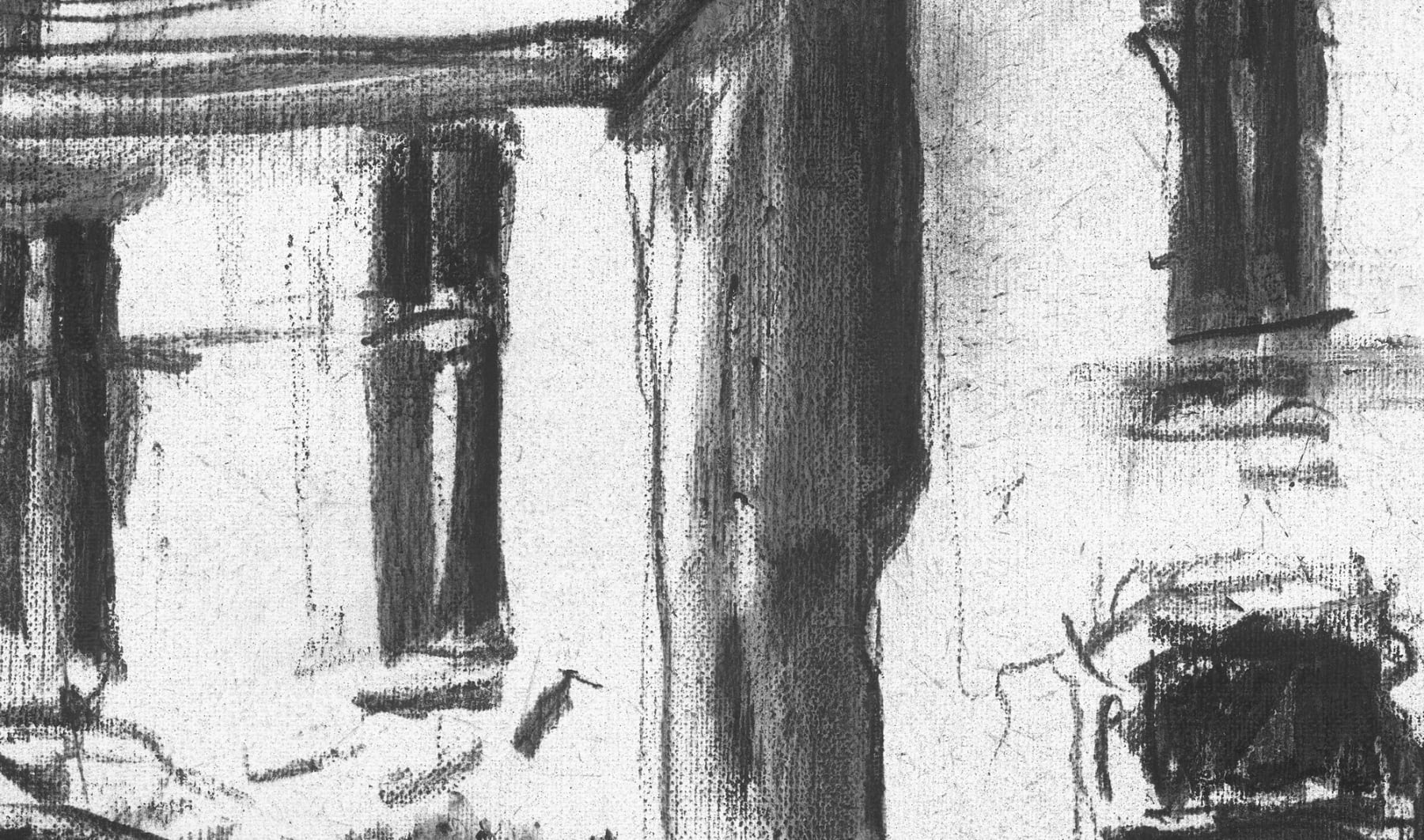 Gerard_Byrne_Not_Alone_modern_irish_impressionism_fine_art_gallery_Dublin_Ireland_charcoal_sketch_detail