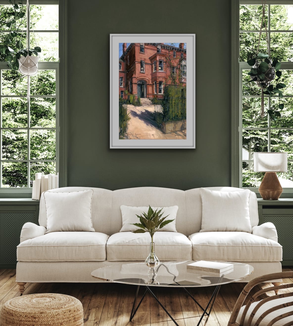 Gerard_Byrne_Curious_Shadows_contemporary_impressionism_art_in_interior